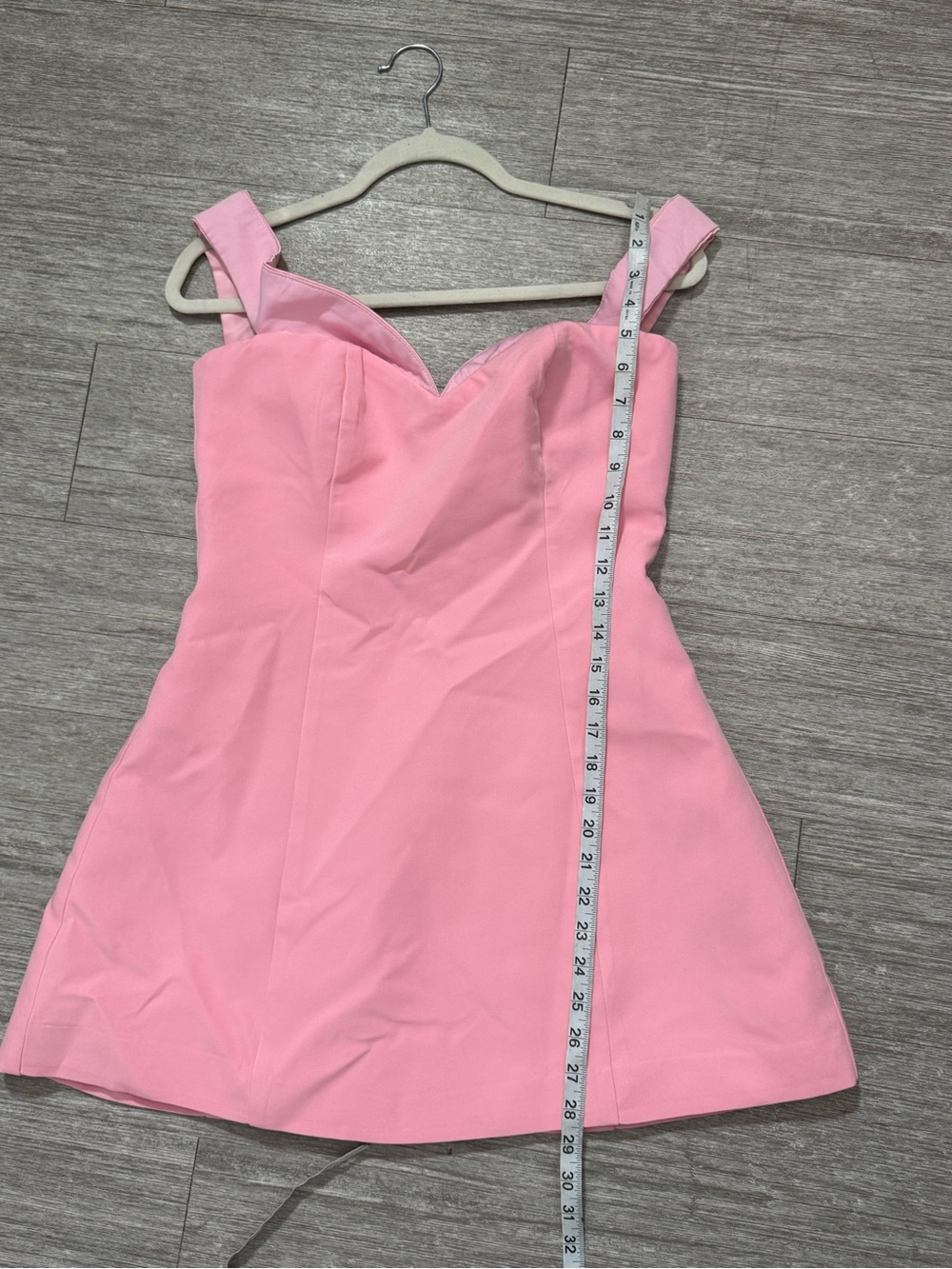 Runaway The Label Ebony Mini Dress Pink Barbiecore Sweetheart A-Line Party NWT - Picture 4 of 7